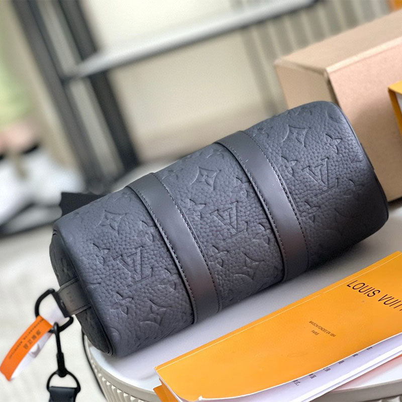 LV Keepall Bandoulière 25 Monogram Taurillon Leather M20900