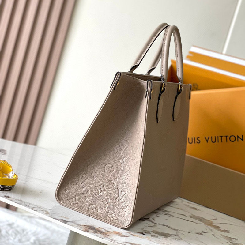LV OnTheGo MM Monogram Empreinte Leather M45607 Bag