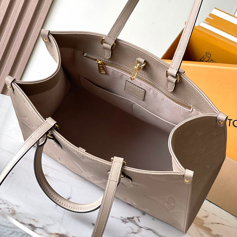 LV OnTheGo MM Monogram Empreinte Leather M45607 Bag