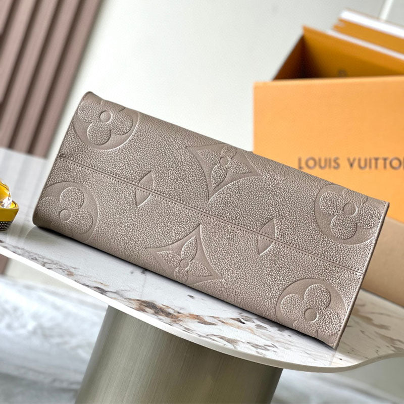 LV OnTheGo MM Monogram Empreinte Leather M45607 Bag