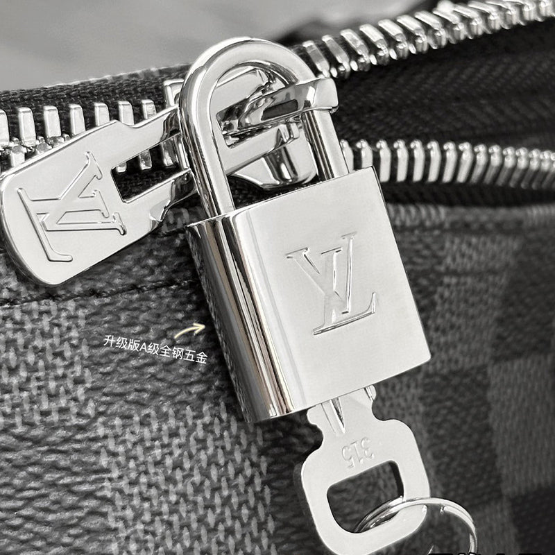 LV Keepall Bandoulière 45 50 Travel Bag N41418