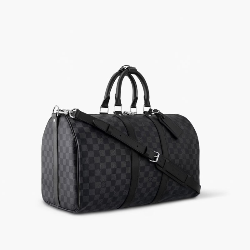 LV Keepall Bandoulière 45 50 Travel Bag N41418