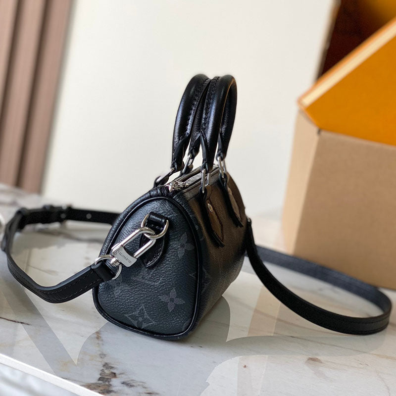 LV Nano Speedy Eclipse Monogram Eclipse M26573 Bag