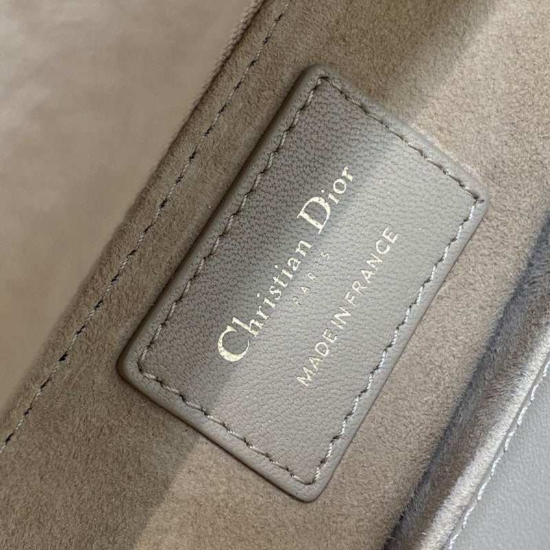 Small Lady Dior My ABCDior Warm Beige Tote Bag