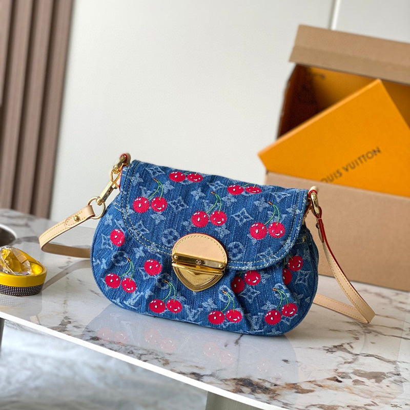 LV x TM Sunset Monogram Denim Bag M13680