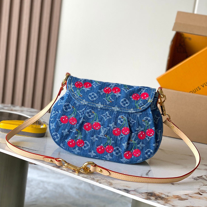 LV x TM Sunset Monogram Denim Bag M13680