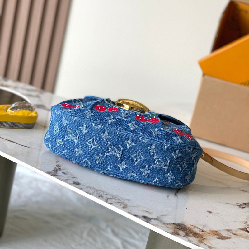 LV x TM Sunset Monogram Denim Bag M13680