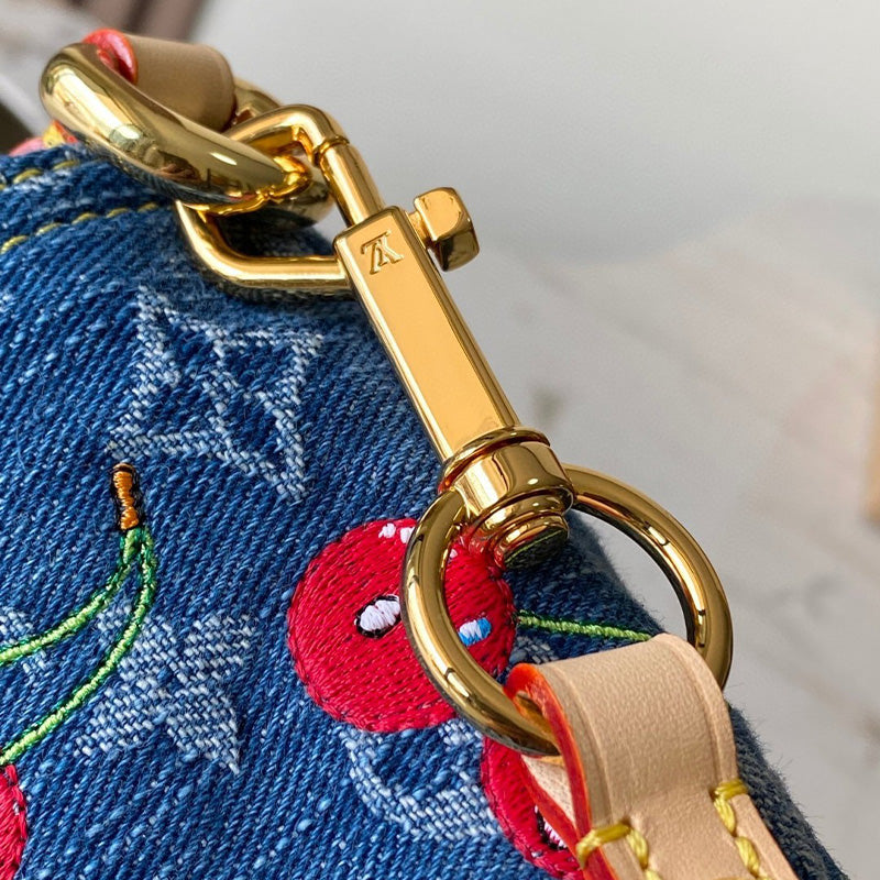 LV x TM Sunset Monogram Denim Bag M13680