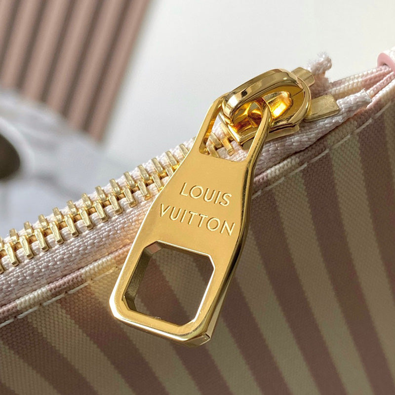 LV Neverfull MM Monogram Empreinte Leather Bag M14285