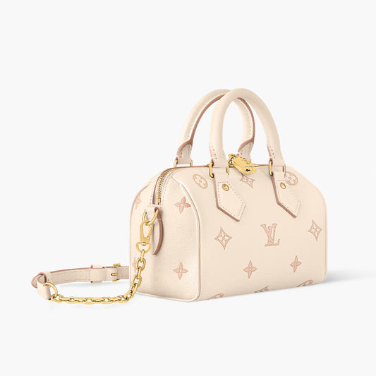 LV Speedy Bandoulière 20 Genuine Leather Bags M14291