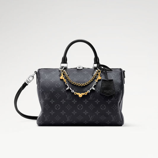 LV Speedy Soft 30 Monogram Eclipse M15102 Bag