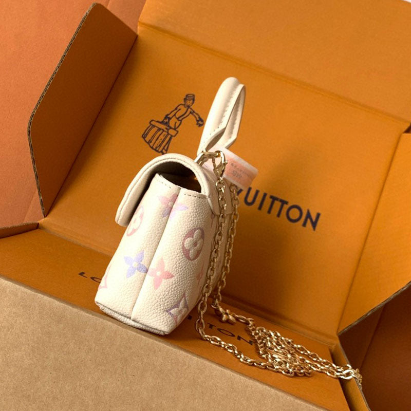 LV Nano Madeleine Monogram Empreinte M25596 Real Leather Bag