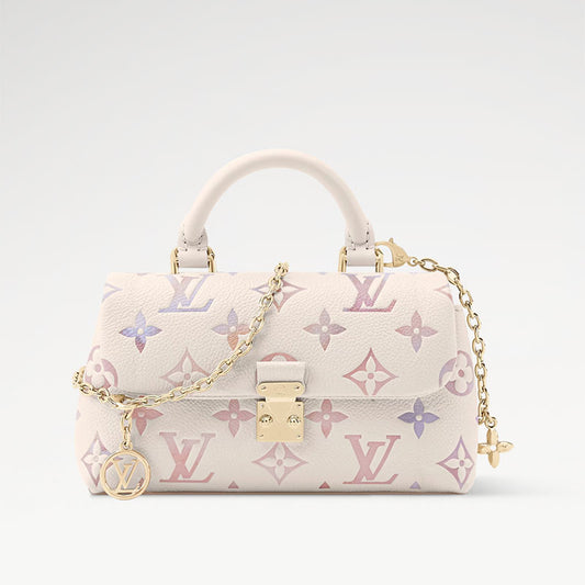 LV Nano Madeleine Monogram Empreinte M25596 Real Leather Bag