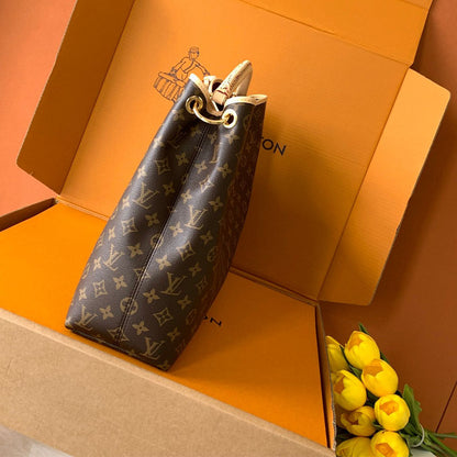 LV Again Monogram Canvas Handbags M25877