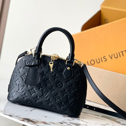 LV Alma BB Monogram Empreinte Leather Women Bags M26409