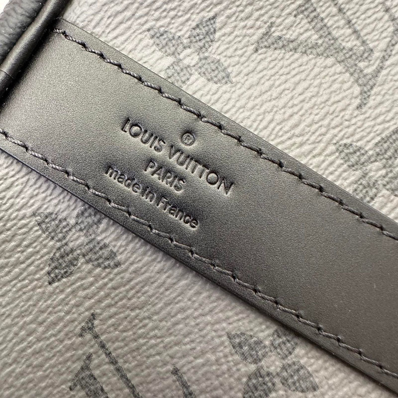 LV Keepall Bandoulière 45 Monogram Eclipse Canvas M40569 Bag