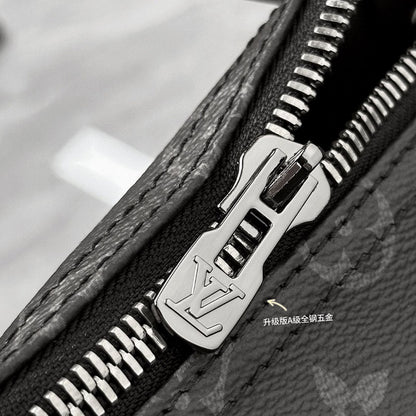 LV Keepall Bandoulière 45 Monogram Eclipse Canvas M40569 Bag