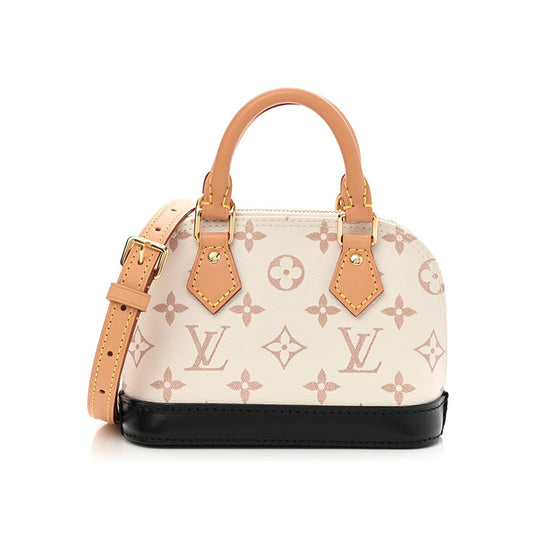 LV Nano Alma Monogram Dune M46895 Bag
