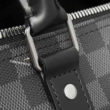 LV Keepall Bandoulière 45 50 Travel Bag N41418
