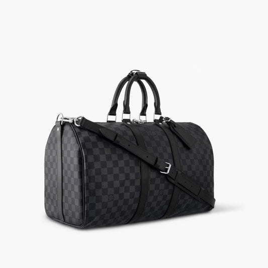 LV Keepall Bandoulière 45 50 Travel Bag N41418