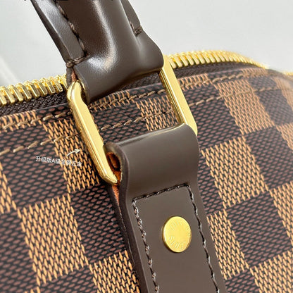 LV Keepall Bandoulière 45 Damier Graphite Canvas N41428 Travel Bag