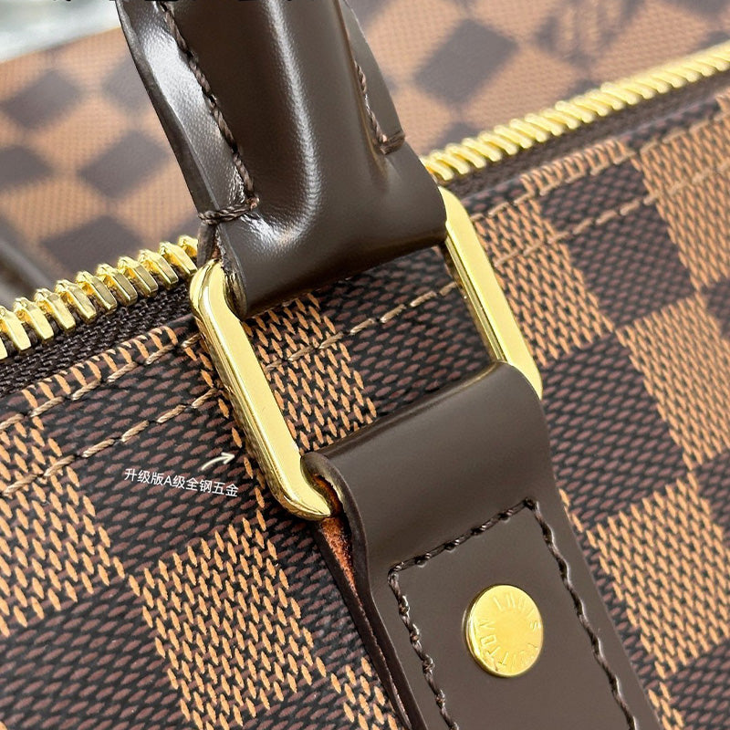 LV Keepall Bandoulière 50 55 Damier Graphite Canvas N41418 N41414 Travelbag