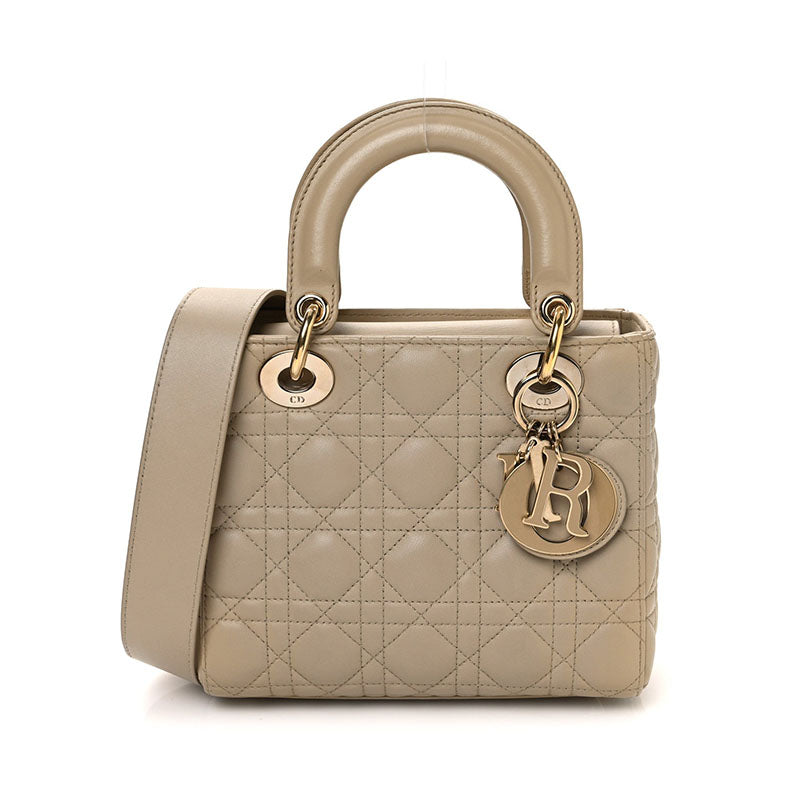 Small Lady Dior My ABCDior Warm Beige Tote Bag