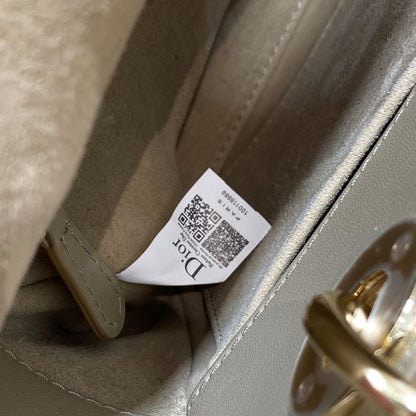 Small Lady Dior My ABCDior Warm Beige Tote Bag